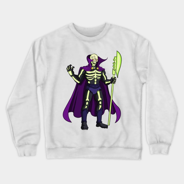 Retro Scare Glow Crewneck Sweatshirt by tabslabred